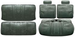 Seat Upholstery Kit, 1970 Chevelle, Front Split Bench/Coupe Rear, Leatherette