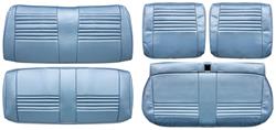 Seat Upholstery Kit, 1967 CH, Front Split Bench/Convertible Rear, Leatherette