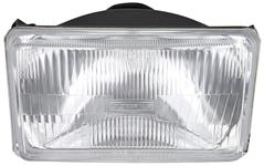 Headlight, 55/60 Watt H4, 4"x6"