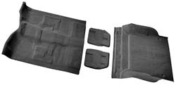 Carpet, Cutpile, 2007-2010 Escalade, Passenger/Cargo Area, 2nd Row Buckets, 3pc