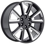 Wheel, Factory Reproduction, Escalade, SRS 57, 22X9 6X5.5 +30 HB 78.1