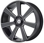 Wheel, Asanti Black Label, ABL-15 Apollo, 1999-2019 Escalade, 22X9