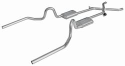 Exhaust Set, 1964-72 A-Body, 2.5", Street Pro w/ X-Change