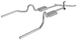 Exhaust Set, Pypes, 1964-72 A-Body, 14" Race-Pro SS, X-Change