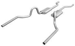 Exhaust Set, Pypes, 1964-72 A-Body, Violator SS, 2.5" w/o X-Pipe