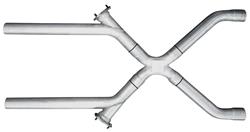 Exhaust Set, Pypes, 2-1/2" SS, Universal X-Change