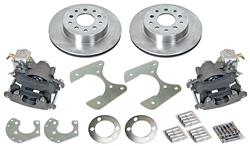 Disc Brake Set, Ford 9" Rear End, 1964-72 A, 11-1/2" Rotors, w/Parking Brake