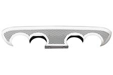 Filler Panel, Exhaust Port, 2004-08 XLR/2006-08 XLR-V, Stainless, Perforated