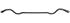 Sway Bar, 2004-09 Cadillac XLR, V, Front