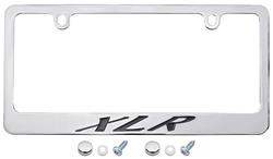 License Plate Frame, Designer, Cadillac XLR, Script