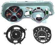 Rally Gauge Conversion, 1969-71 GTO, Warning Lights, Premium