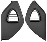 Cover, Dash Pad Side, 2004-09 XLR, Ebony, Pair