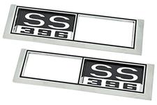 Bezel, Marker, 1968 Chevelle/El Camino, Front, SS 396