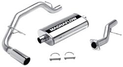 Exhaust System, 2002-05 Escalade 5.3, MF Srs Cat-Back, Single Pass Rear 3.0"