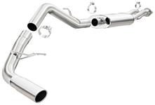 Exhaust System, 2002-06 Escalade 6.0, MF Srs Cat-Back, Single Pass Rear 3.5"