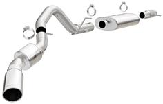 Exhaust System, 2015-20 Escalade, MF Srs Cat-Back, Single Pass Side Rear 3.5"