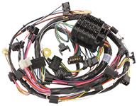 Wiring Harness, Dash, 1972 Chevelle/EC/MC, Round SS Gauges/Seat Belt Warning