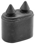 Rubber Stopper, Door, 7/8" Tall, 1967-70