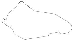 Brake Line, Front/Rear, 1967 BOP A-Body Hardtop