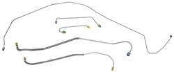 Brake Line, Front, 1967 Skylark, Standard Drum, 4-Piece