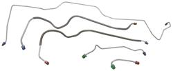 Brake Line, Front, 1969-72 BOP, Standard Drum