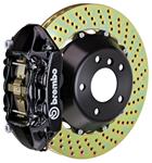 Brake Set, Brembo, 2004-09 XLR/XLR-V, Rear, 2pc 380mm Rotors, 1pc 4P Calipers