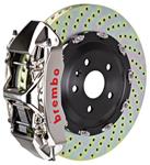 Brake Set, Brembo, 2004-09 XLR/XLR-V, Front, 2pc 365mm Rotors, 1pc 6P Calipers