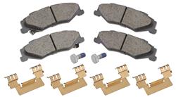 Brake Pads, 2004-09 Cadillac XLR, V, Rear