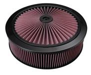 Air Filter, K&N X-Stream, 14" X 3-3/4", Drop Base