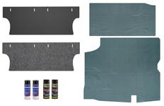 Trunk Area & Mat Restoration Kit, Vinyl, 1966-67 Cutlass, Coupe, Aqua