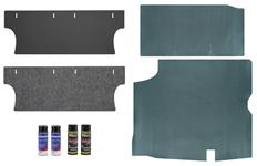 Trunk Area & Mat Restoration Kit, Rubber, 1966-67 Cutlass, Coupe, Aqua