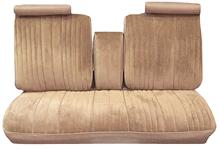 Seat Upholstery, 1976 Cutlass, Front Split Bench w/ Armrest