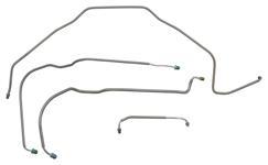 Brake Lines, Complete Set, 1973-77 El Camino, Manual Disc