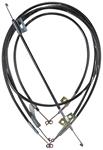 Heater/AC Control Cables, 1964-65 Chevelle/El Camino, 4-Piece