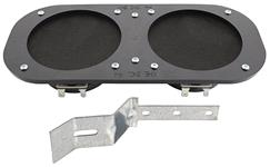 Speakers, Standard Dash, Dual 4" Round, 1964-65 Chevelle/El Camino, 40W, 4-Ohm