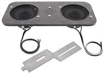 Speaker, Dash, Dual 3.5" Round, 1966-67 & 69 Chevelle/EC, w/ A/C, 30-Watt, 4-Ohm