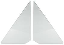 Vent Glass, 1968-72 El Camino/Chevelle/BOP 2-Door Sedan, Pair