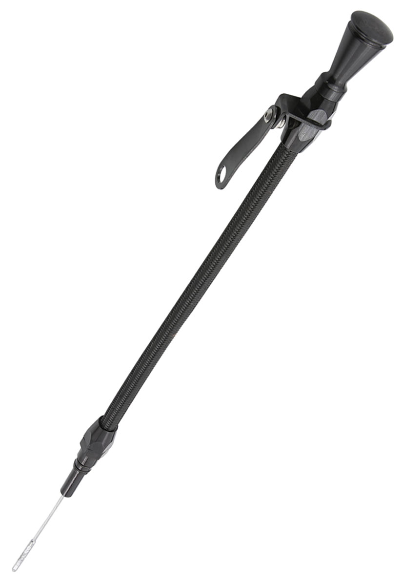 Engine Oil Flexible Dipstick, Stainless Steel BB- Exc 502, Black @ OPGI.com