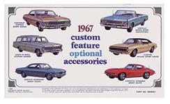 Accessory Sales Brochure, 1971 Chevrolet