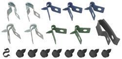 Clips, 1973-77 Chevelle/El Camino/Monte Carlo, Brake Line, 25pc