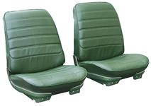 Seat Upholstery, 1971 Cutlass, S Sedan Rear PUI