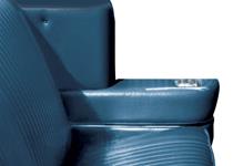 Armrest Panel Covers, 1965-67 A-Body, Convertible, 4-Piece, Rear, Legendary