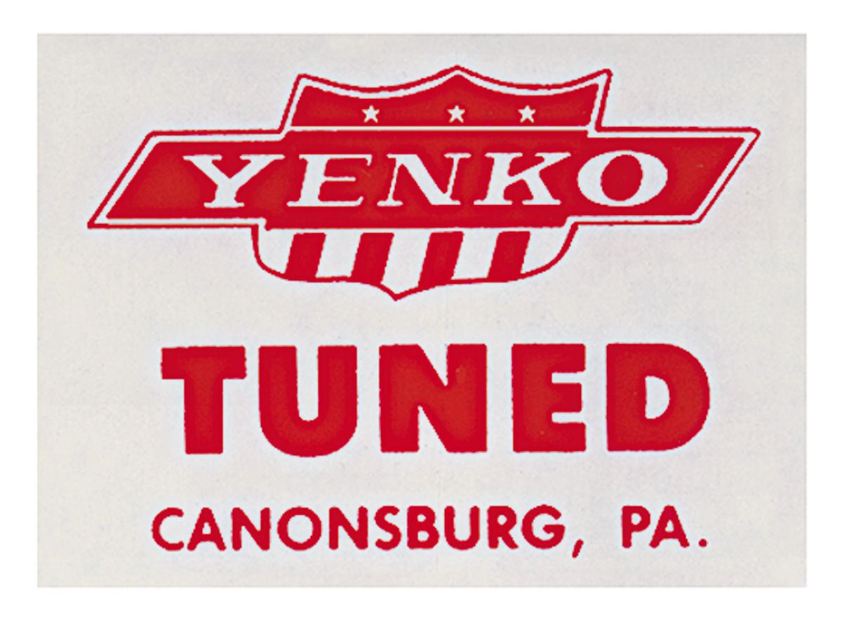 Decal, Yenko,1966-69 Corvair, Round Stinger, Metallic @ OPGI.com