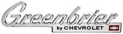 Emblem, Door, 1963-64 Forward Control, Greenbrier by Chevrolet