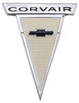 Emblem, Nose Panel, 1962 Corvair, Side