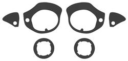 Gaskets, Door Handle, 1959 Catalina, 4 dr. Sedan/Wagon, Rear