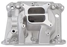 Intake Manifold, Edelbrock, Buick V6, Performer, Satin