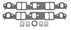 Gaskets, Intake Manifold, Edelbrock, 65-Up BB Chevy, Oval Port