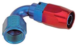 Hose End, Swivel Seal, Earls, -6AN, 120 Bend