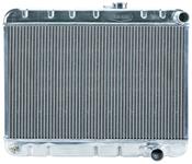 Radiator, Alum. Cold-Case, 1964-65 G.T.L w/Tri-Power, Non-AC, 20-1/2" H x 25" W